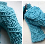 Fancy Fingerless Gloves Free Knitting Pattern