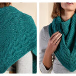 Gansey Shawl Free Knitting Pattern