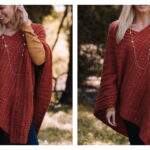 Harvest Poncho Free Knitting Pattern