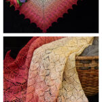 In My Mom’s Garden Shawl Free Knitting Pattern