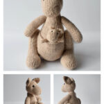 Kangaroo Toy Knitting Pattern