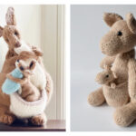 Kangaroo Toy Knitting Patterns