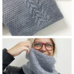 Rocky Cliffs Cowl Free Knitting Pattern