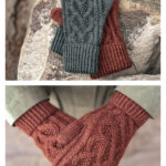 Severnside Mitts Free Knitting Pattern