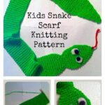 Snake Scarf Free Knitting Pattern