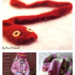 Wiggly Worm Scarf Free Knitting Pattern