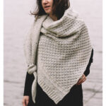 Bee Calm Shawl Free Knitting Pattern