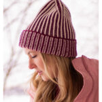 Brioche Ribbed Hat Free Knitting Pattern