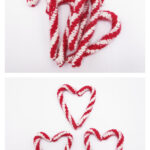 Christmas Candy Canes Free Knitting Pattern