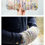 Cosy Handwarmer Free Knitting Pattern and Video Tutorial