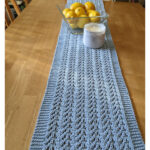 Gull Lace Table Runner Free Knitting Pattern