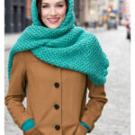 Honeycomb Wrap Free Knitting Pattern
