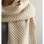 Honeycomb Wrap Free Knitting Pattern