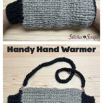 Muff Hand Warmer Free Knitting Pattern