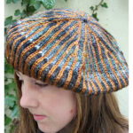 Pecan Pie Beret Free Knitting Pattern
