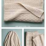 Porto Blanket Free Knitting Pattern