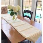 Table Runner with Tassels Knitting Pattern