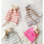 Tiny Pouches Free Knitting Pattern