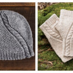 Urban Aran Hat and Mitts Set Free Knitting Pattern