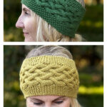 Celtic Cable Headband Free Knitting Pattern