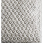 Double Seed Stitch Blanket Free Knitting Pattern
