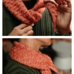 Foretoken Textured Kerchief Free Knitting Pattern