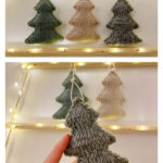 Merry Mini Tree Free Knitting Pattern