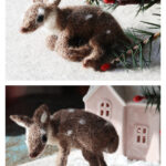 Miniature Fallow Deer Free Knitting Pattern