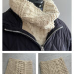 Practice Sampler Cowl Free Knitting Pattern