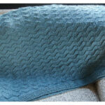 Waves Blanket Free Knitting Pattern