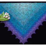 A Blessing of Bellflowers Shawl Free Knitting Pattern