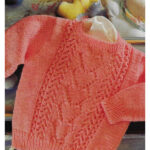 Baby Heart Sweater Knitting Pattern