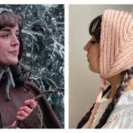 Cap Bonnet Free Knitting Pattern