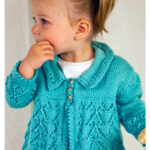 Here’s My Heart Cardi Free Knitting Pattern