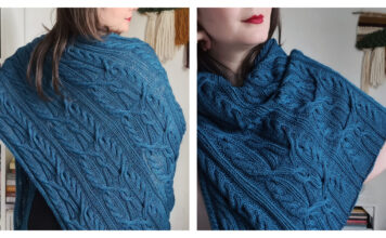 Nona Shawl Free Knitting Pattern