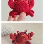 Pinchy the Crab Free Knitting Pattern