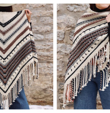 Storyteller Wrap Free Knitting Pattern