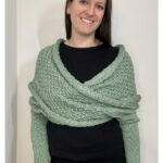 Wrap Sweater Scarf Free Knitting Pattern