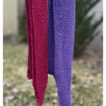 Bilberry Scarf Free Knitting Pattern