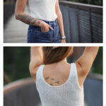 Bliss Tank Free Knitting Pattern