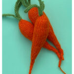 Carrots Free Knitting Pattern