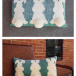 Cotton Tails Pillow Free Knitting Pattern