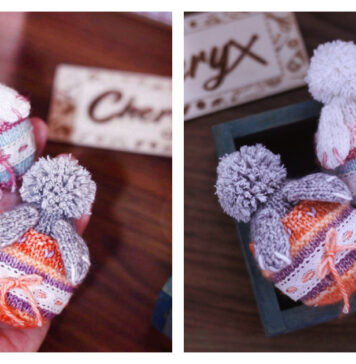 Easter Bunny Egg Free Knitting Pattern