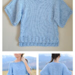 Easy Boxy T Shirt Free Knitting Pattern