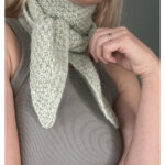 Mini Scarf Pearl Free Knitting Pattern