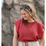 Roxaboxen Top Free Knitting Pattern