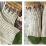 Spring in Fragance Soqs Socks Free Knitting Pattern