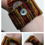 Bow Pouch Free Knitting Pattern