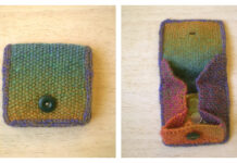Folded Purse Free Knitting Pattern