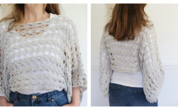 Lace Summer Shrug Free Knitting Pattern